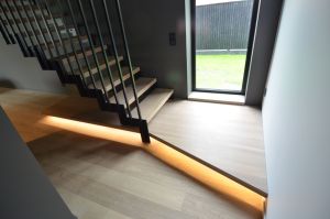 Metalltrepp tammest astmetega