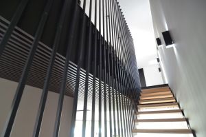 Metalltrepp tammest astmetega