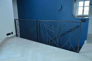 sirge trepp. Piirdeks 3mm teraslehest piire